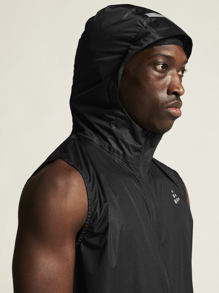 Men's Pro Hydro Lightweight Vest - Black Craft Sportswear NA