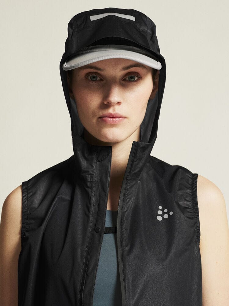 Women's Pro Hydro Lightweight Vest - Black Craft Sportswear NA