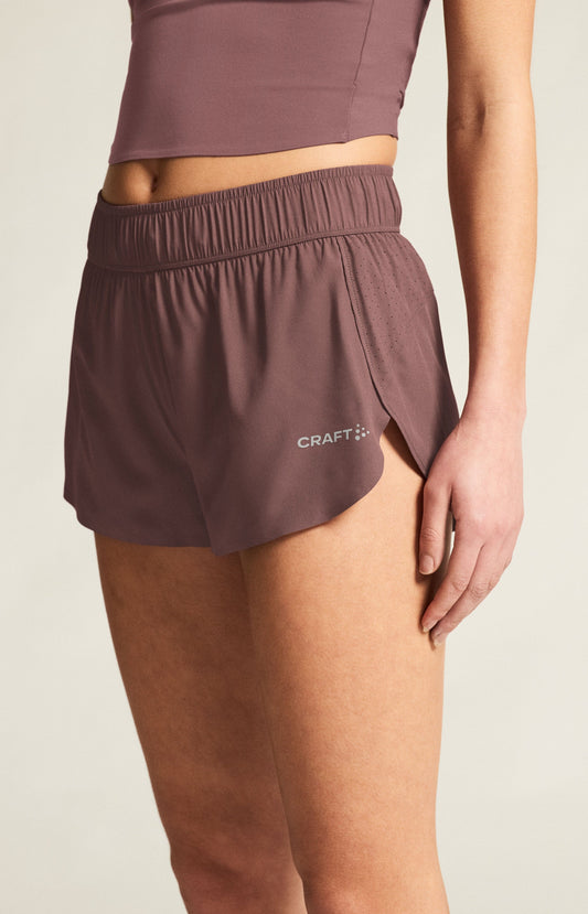 Women's ADV Essence 2 inch Shorts 2.0 - Flint Women's Shorts, Skirts, and Dresses Craft Sportswear NA