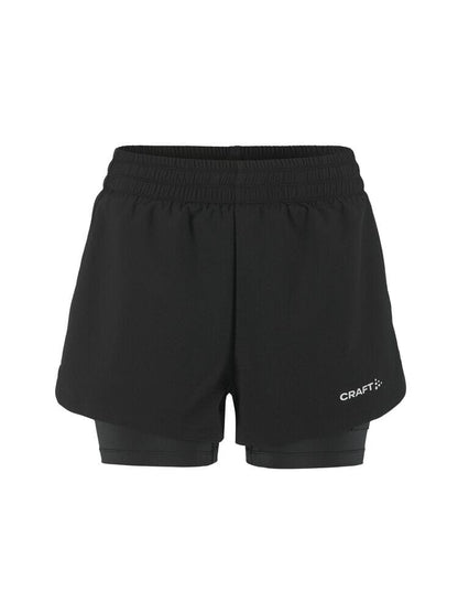 Women's ADV Essence 2-in-1 Shorts 2 - Black Craft Sportswear NA