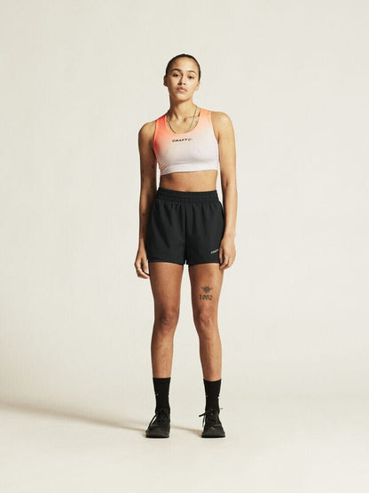 Women's ADV Essence 2-in-1 Shorts 2 - Black Craft Sportswear NA