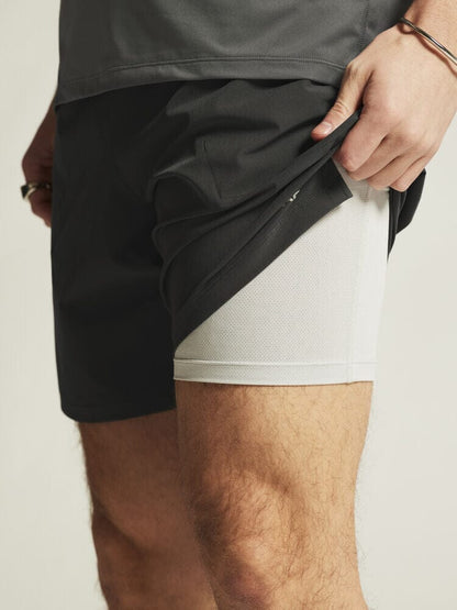 Men's ADV Essence 2-in-1 Shorts 2 - Black Craft Sportswear NA