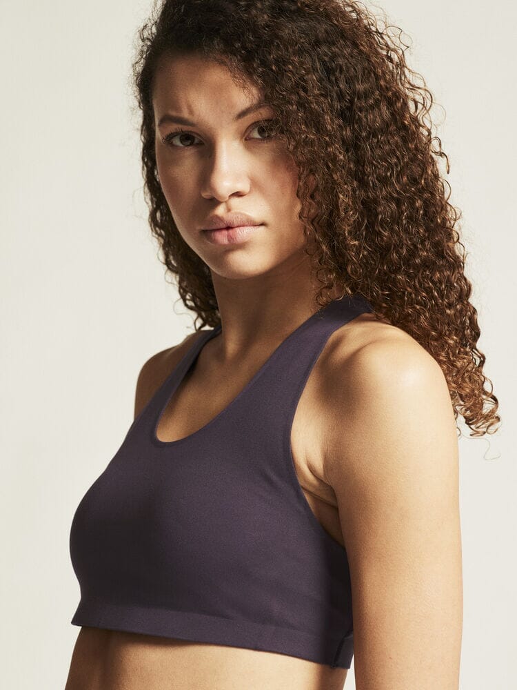 Women's Collective Padded Sportsbra - DK Plum Craft Sportswear NA