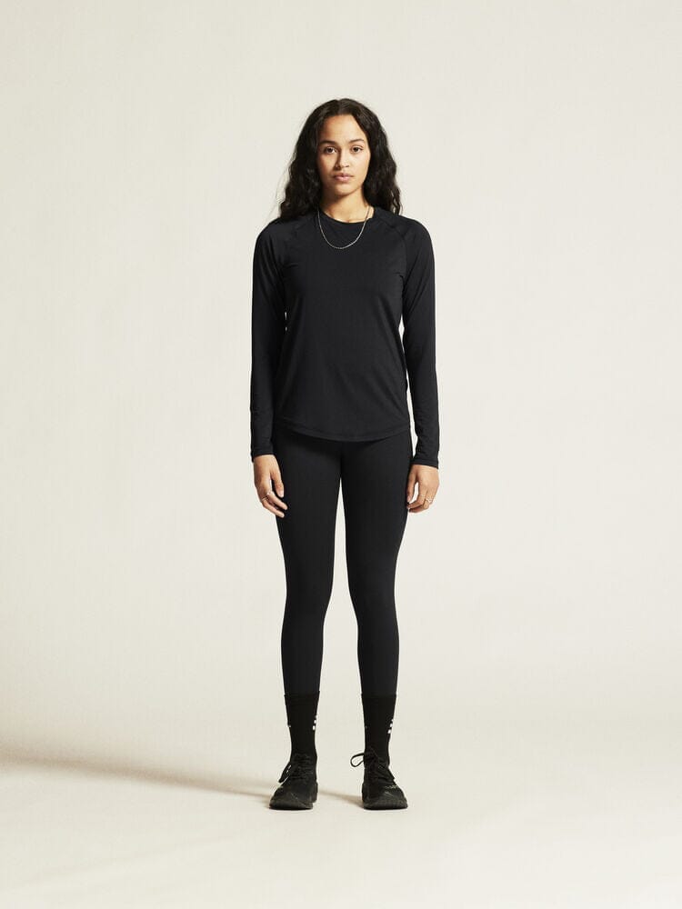 Women's Collective Long Sleeve Tee - Black Craft Sportswear NA