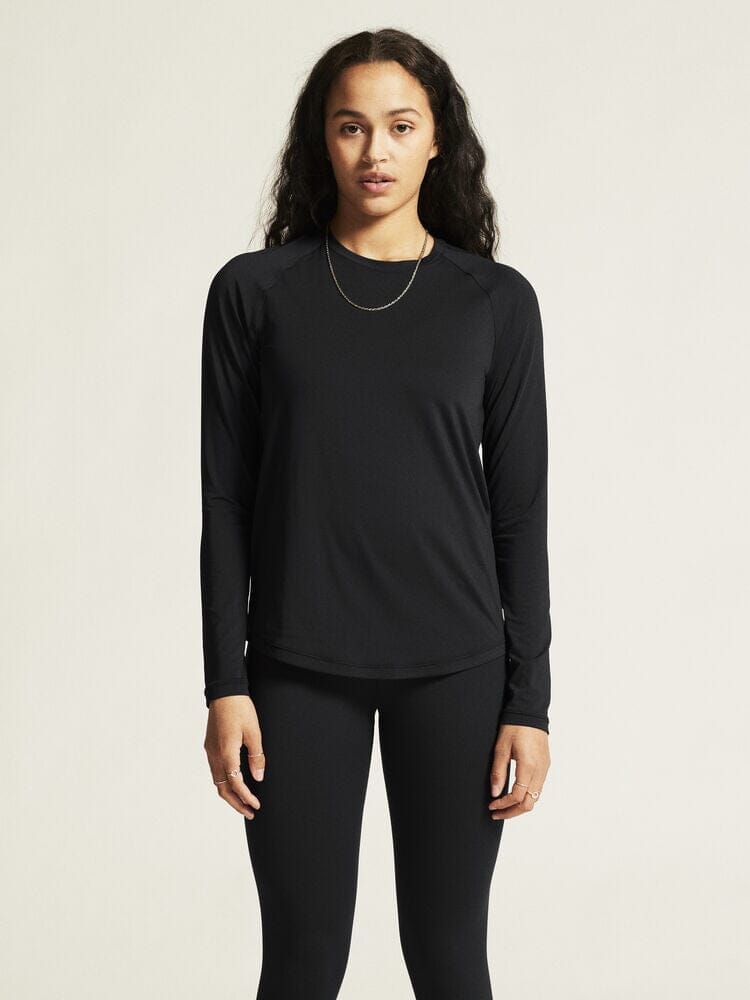 Women's Collective Long Sleeve Tee - Black Craft Sportswear NA