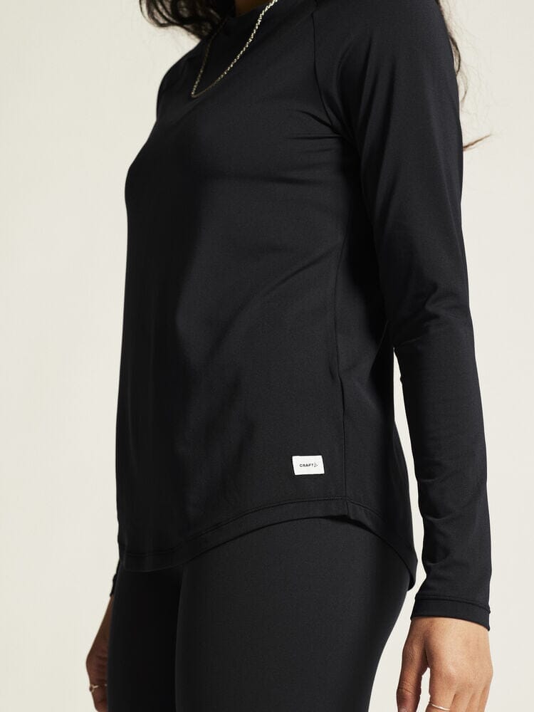 Women's Collective Long Sleeve Tee - Black Craft Sportswear NA