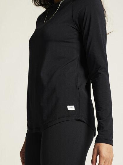 Women's Collective Long Sleeve Tee - Black Craft Sportswear NA