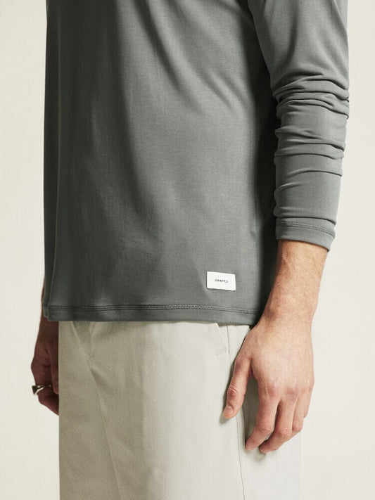 Men's Collective BI-Blend Long Sleeve Tee - Leaf Craft Sportswear NA