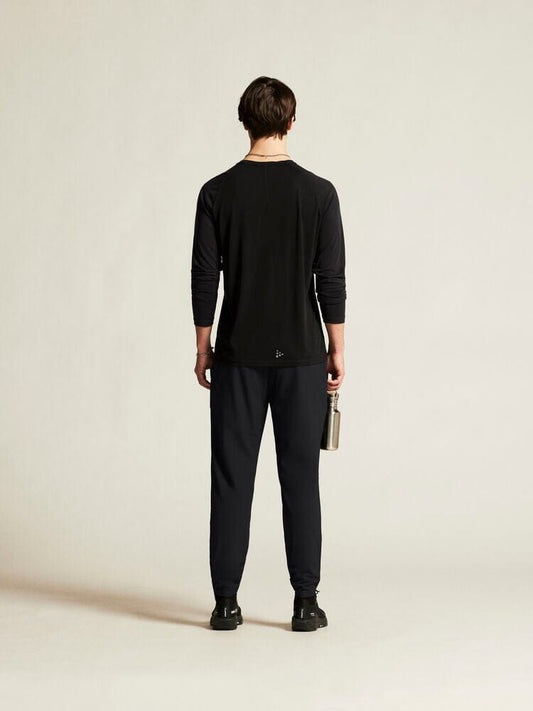 Men's Collective BI-Blend Long Sleeve Tee - Black Craft Sportswear NA