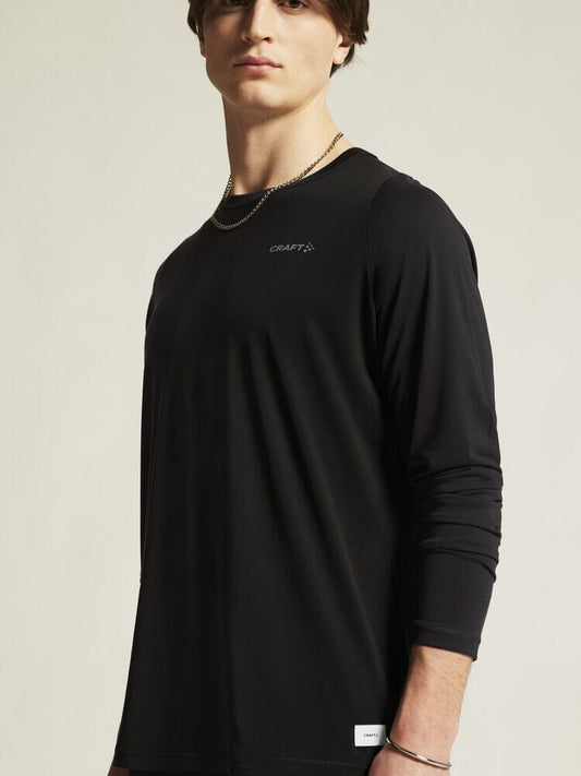 Men's Collective BI-Blend Long Sleeve Tee - Black Craft Sportswear NA