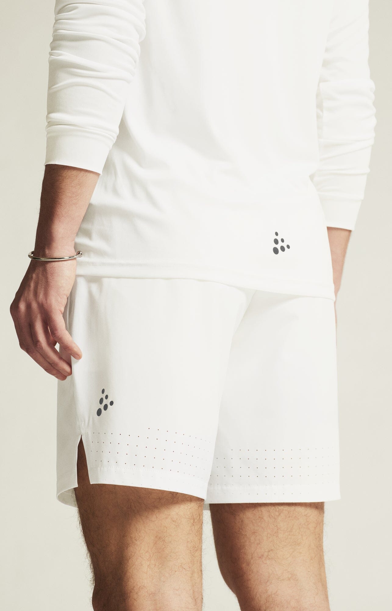 Men's Ability Shorts - White Men's Shorts Craft Sportswear NA