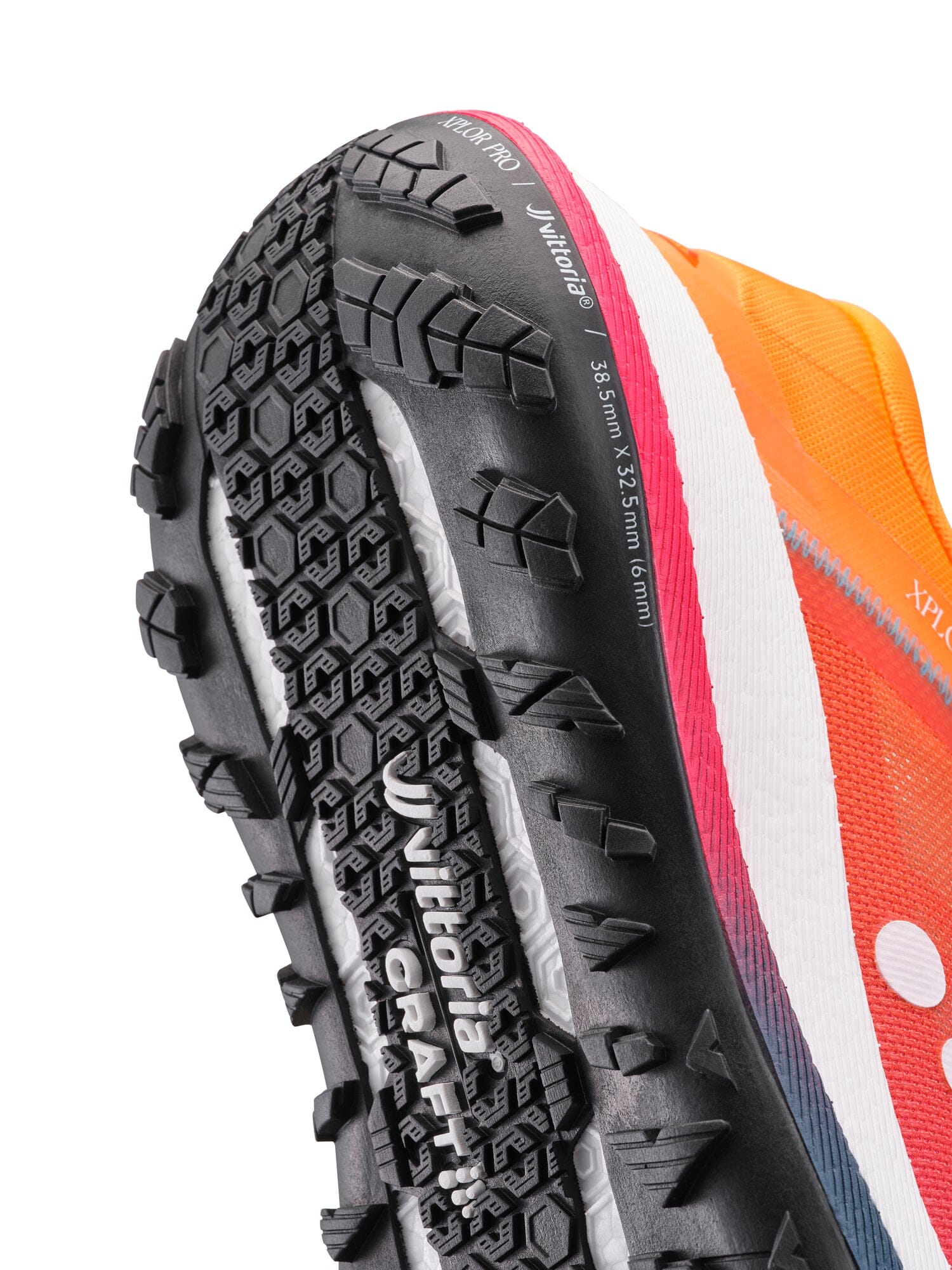 Men's Xplor Pro Running Shoe - Flourange/Cosmo – Craft Sportswear NA