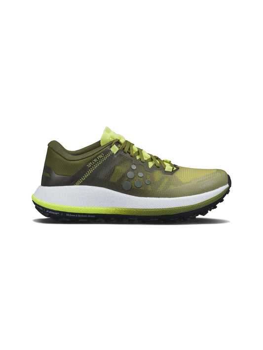 Men's Xplor Pro Gravel Running Shoe - Leaf/Contrast Yellow Footwear Craft Sportswear NA