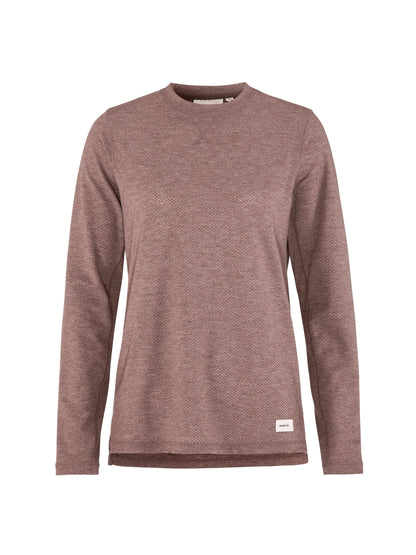 Women's Thermal Mesh CN - Flint Melange Women's Tops, T's, and Tanks Craft Sportswear NA