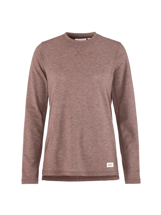 Women's Thermal Mesh CN - Flint Melange Women's Tops, T's, and Tanks Craft Sportswear NA