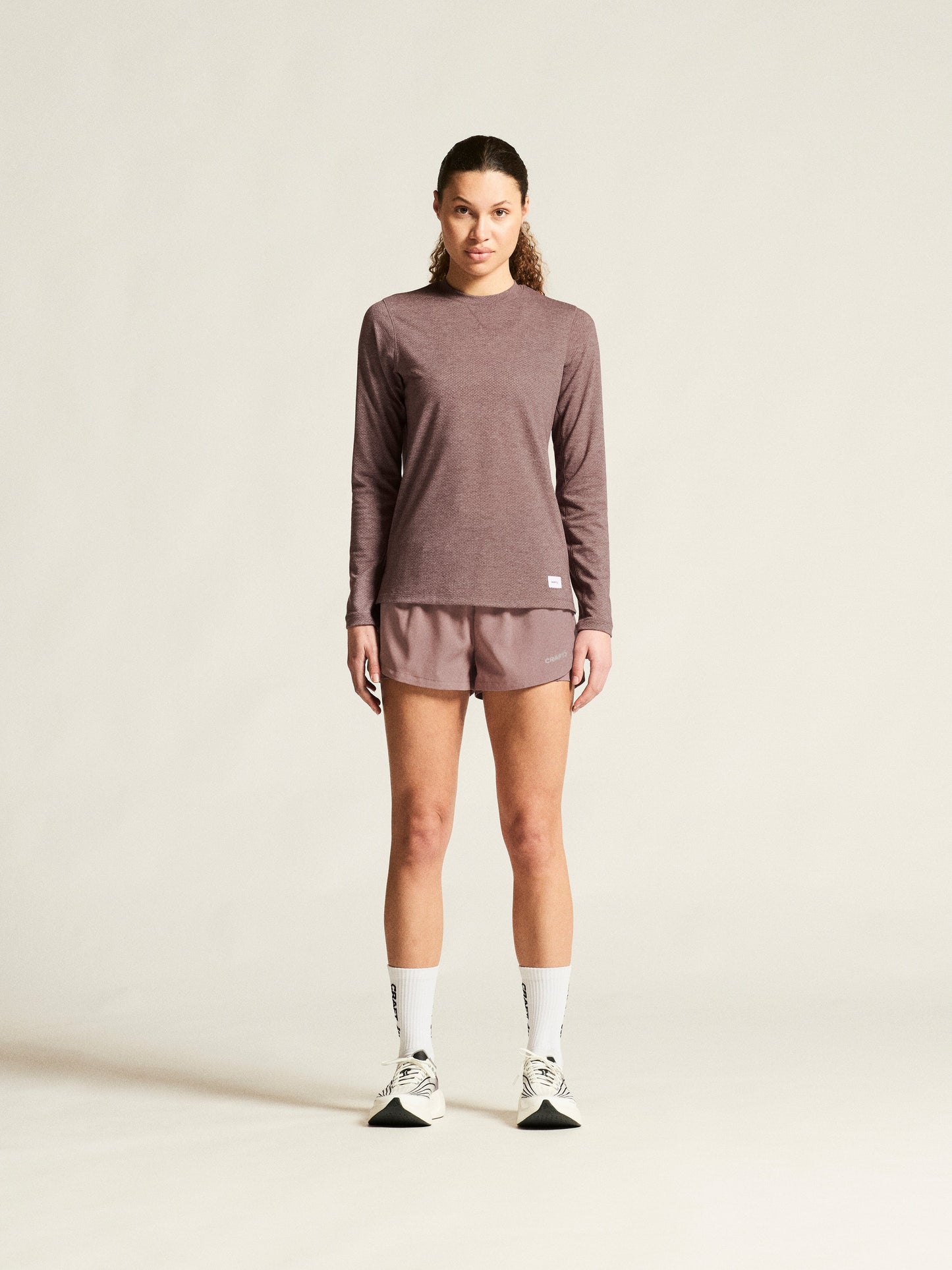 Women's Thermal Mesh CN - Flint Melange Women's Tops, T's, and Tanks Craft Sportswear NA