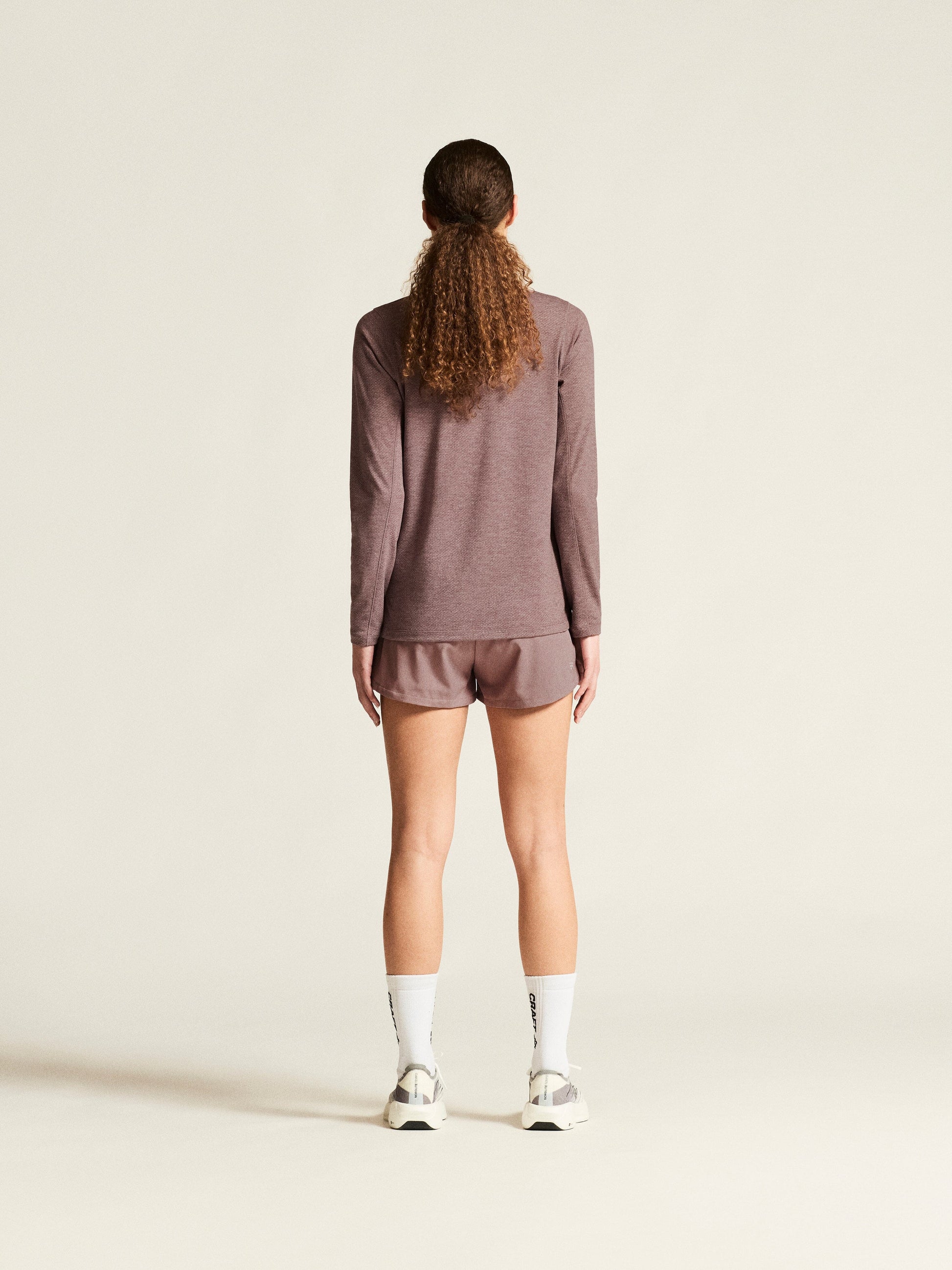 Women's Thermal Mesh CN - Flint Melange Women's Tops, T's, and Tanks Craft Sportswear NA