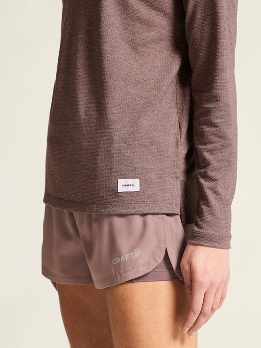 Women's Thermal Mesh CN - Flint Melange Craft Sportswear NA