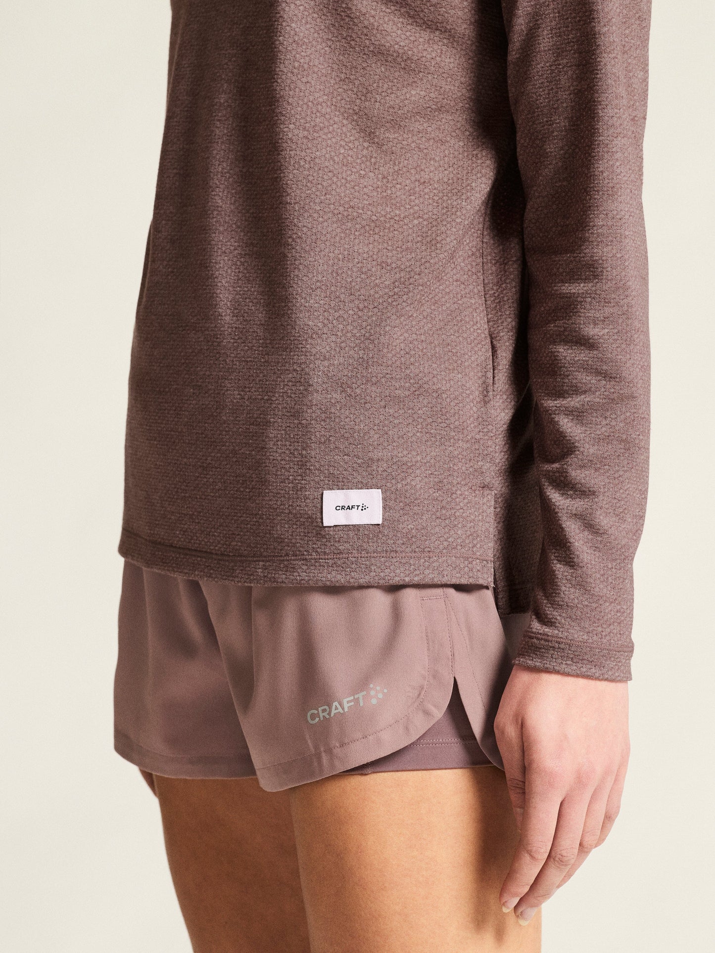 Women's Thermal Mesh CN - Flint Melange Women's Tops, T's, and Tanks Craft Sportswear NA