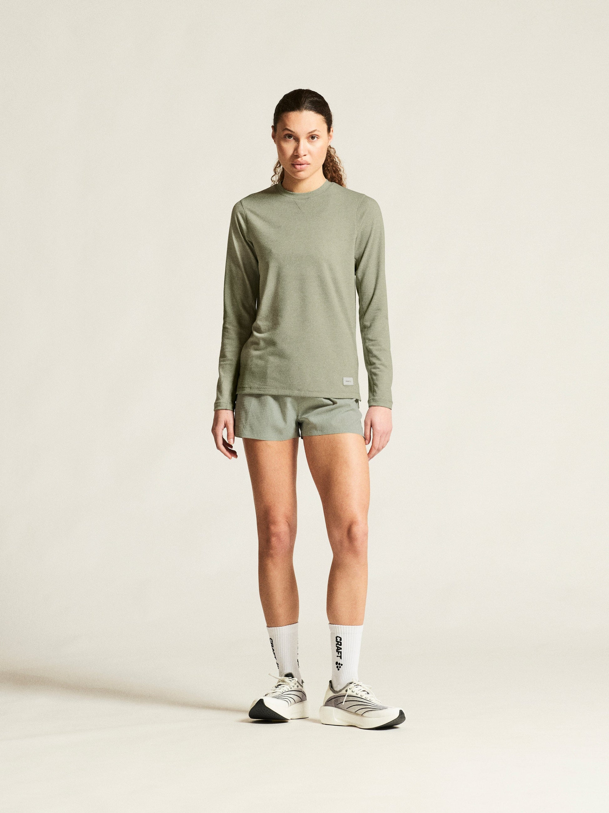 Women's Thermal Mesh CN - Pigeon Melange Women's Tops, T's, and Tanks Craft Sportswear NA