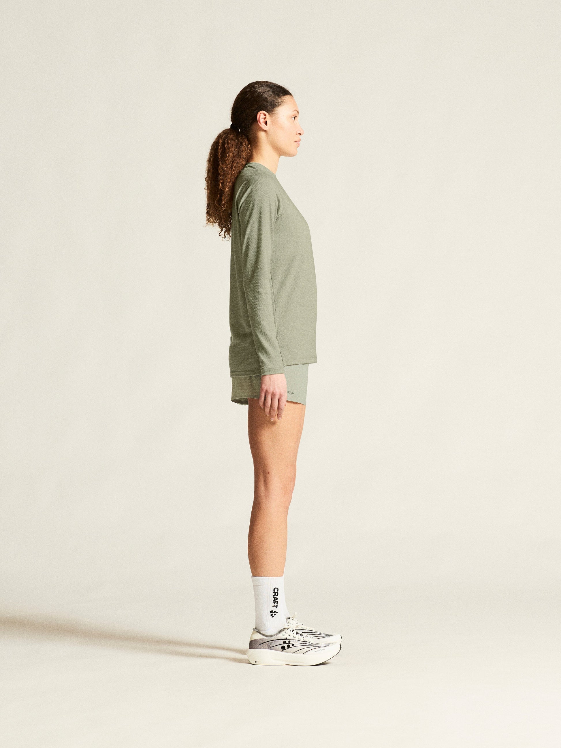 Women's Thermal Mesh CN - Pigeon Melange Women's Tops, T's, and Tanks Craft Sportswear NA