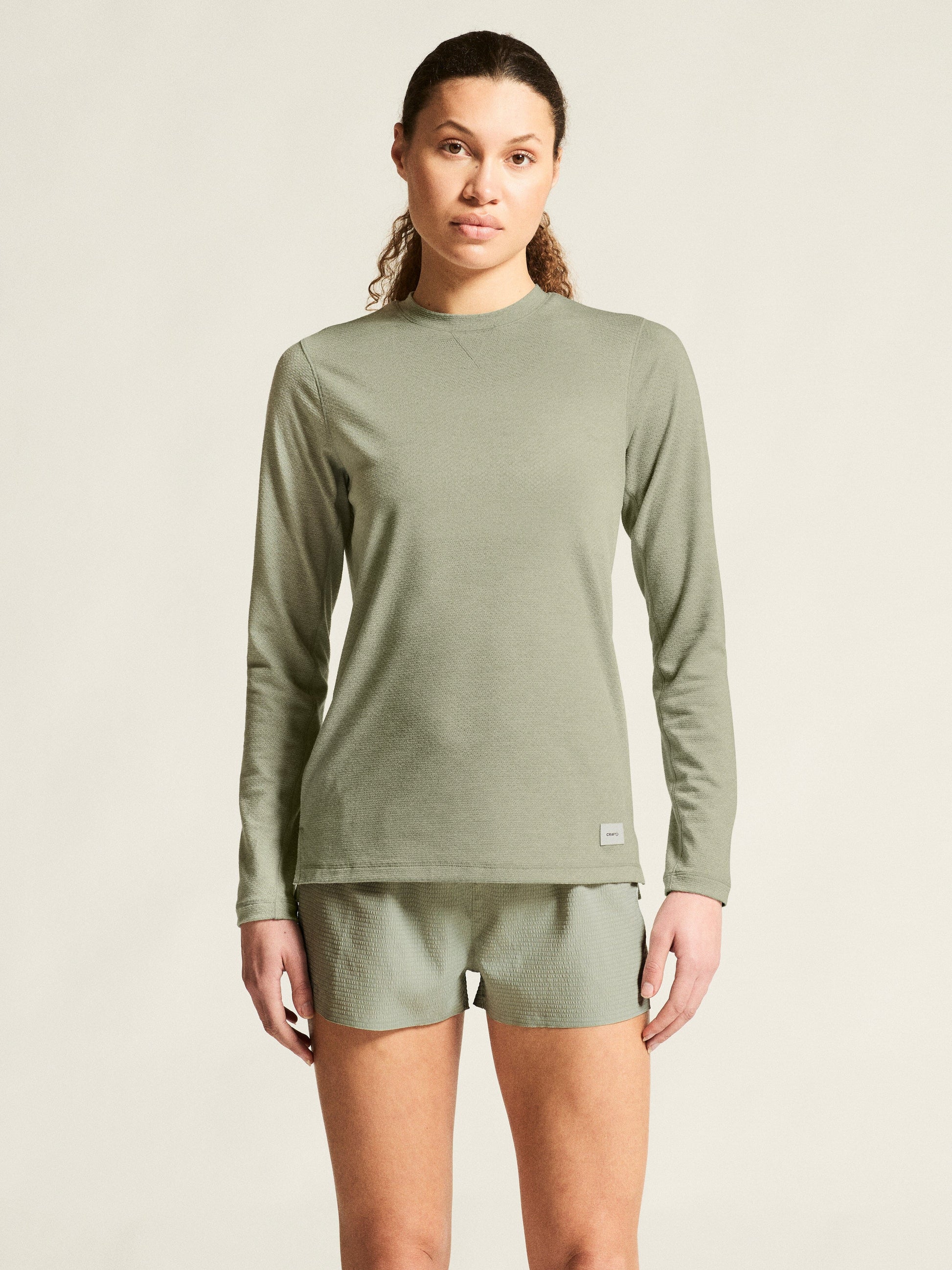 Women's Thermal Mesh CN - Pigeon Melange Women's Tops, T's, and Tanks Craft Sportswear NA