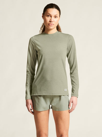 Women's Thermal Mesh CN - Pigeon Melange Women's Tops, T's, and Tanks Craft Sportswear NA