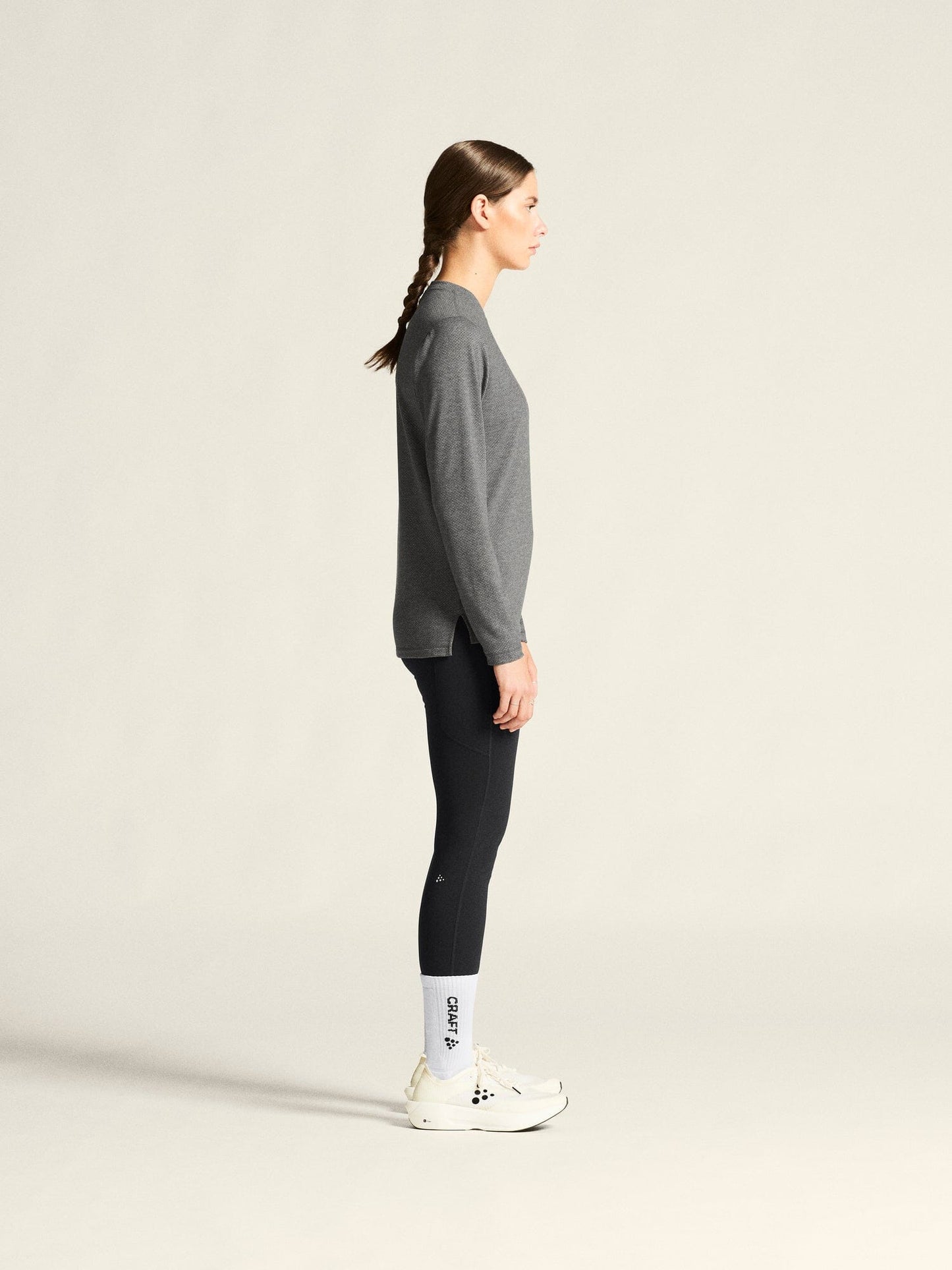 - Dk Grey Melange Craft Sportswear NA