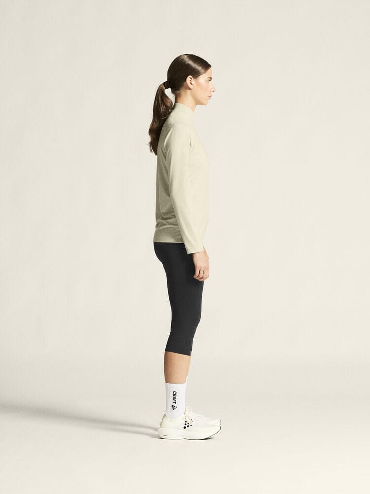 Women's Flow MS LS - Plaster/Melange Men's Tops, T's, and Tanks Craft Sportswear NA