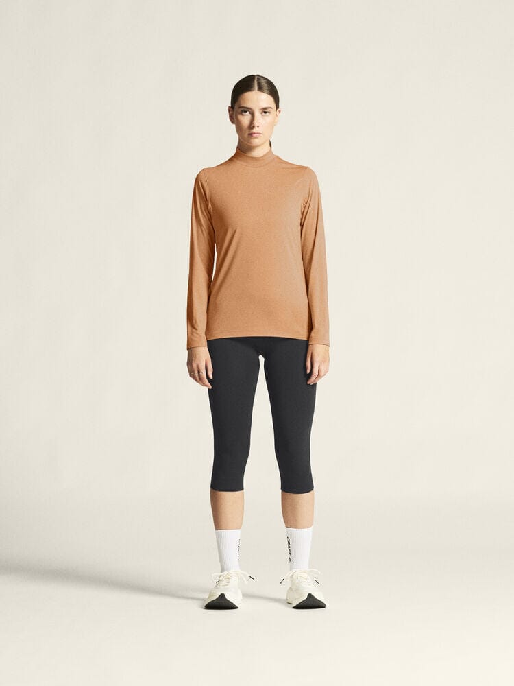Women's Flow MS LS - Syrup/Melange Men's Tops, T's, and Tanks Craft Sportswear NA