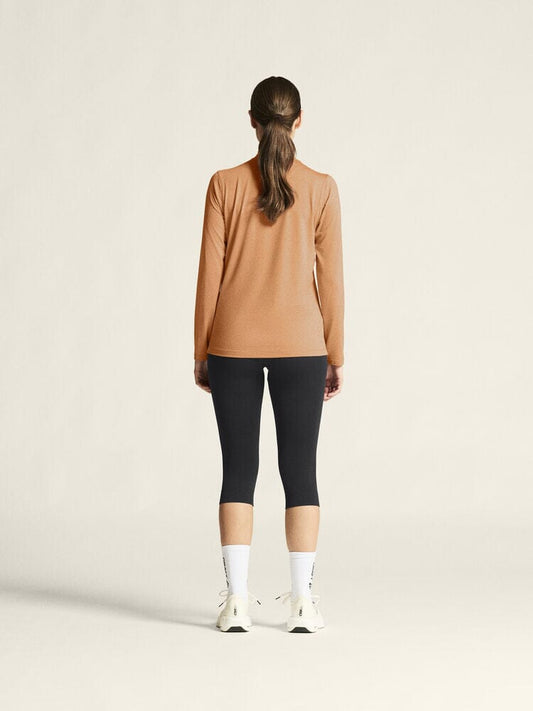 Women's Flow MS LS - Syrup/Melange Men's Tops, T's, and Tanks Craft Sportswear NA