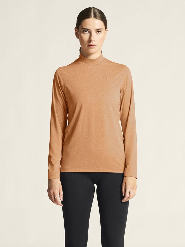 Women's Flow MS LS - Syrup/Melange Men's Tops, T's, and Tanks Craft Sportswear NA