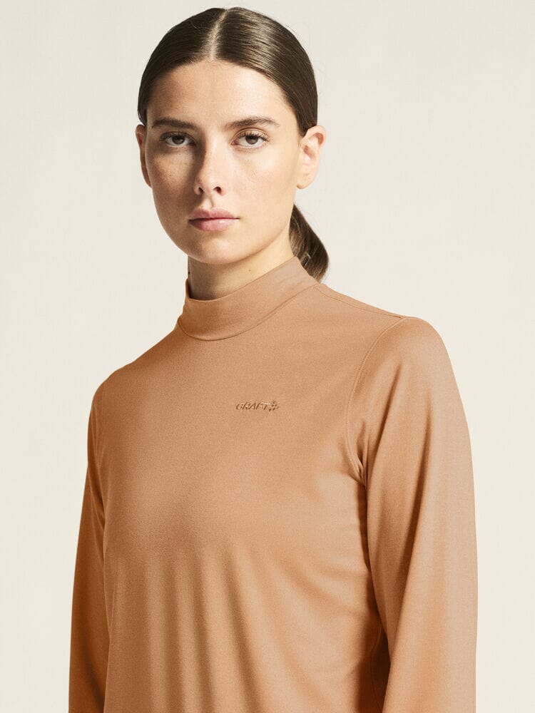 Women's Flow MS LS - Syrup/Melange Men's Tops, T's, and Tanks Craft Sportswear NA