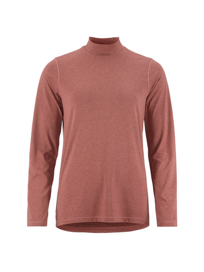 Women's Flow MS LS - ROSE BROWN/MELANGE Craft Sportswear NA