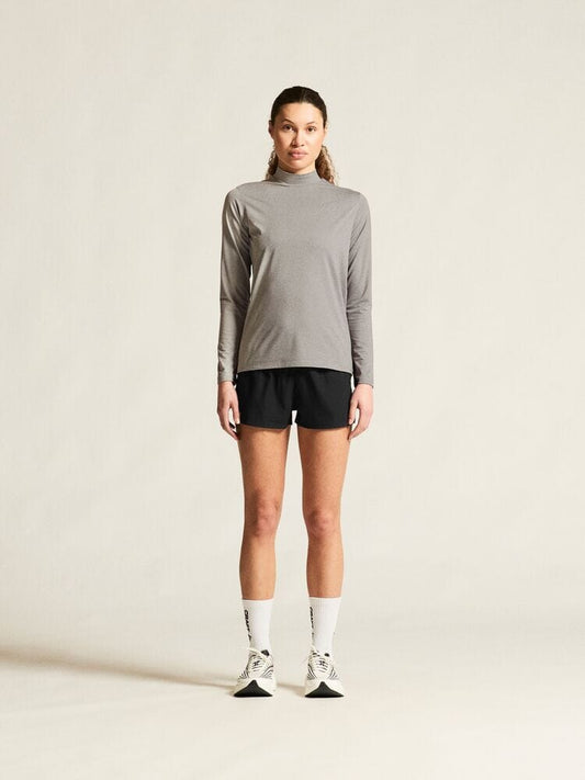 Women's Flow MS LS - Grey Melange Craft Sportswear NA