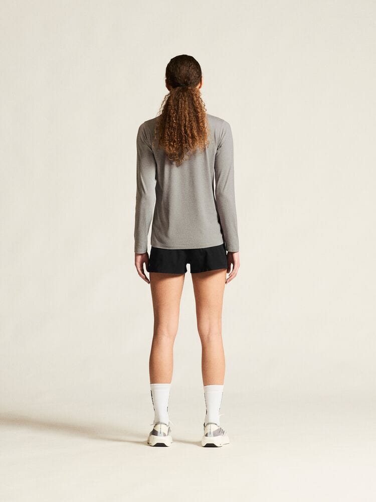 Women's Flow MS LS - Grey Melange Craft Sportswear NA