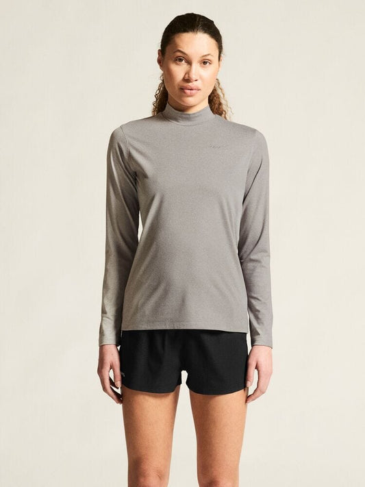 Women's Flow MS LS - Grey Melange Craft Sportswear NA
