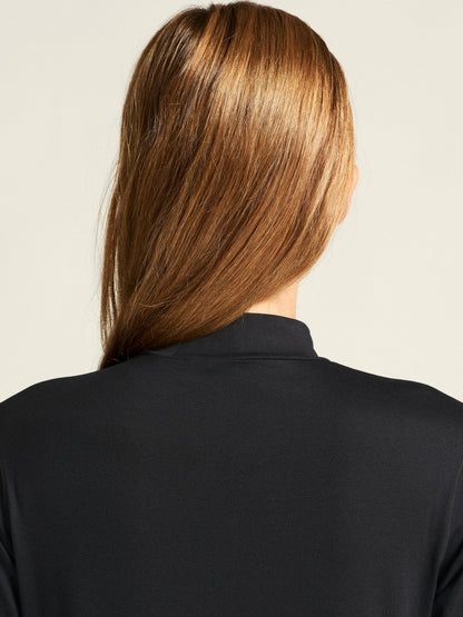 Women's Flow MS LS - Black Melange Craft Sportswear NA