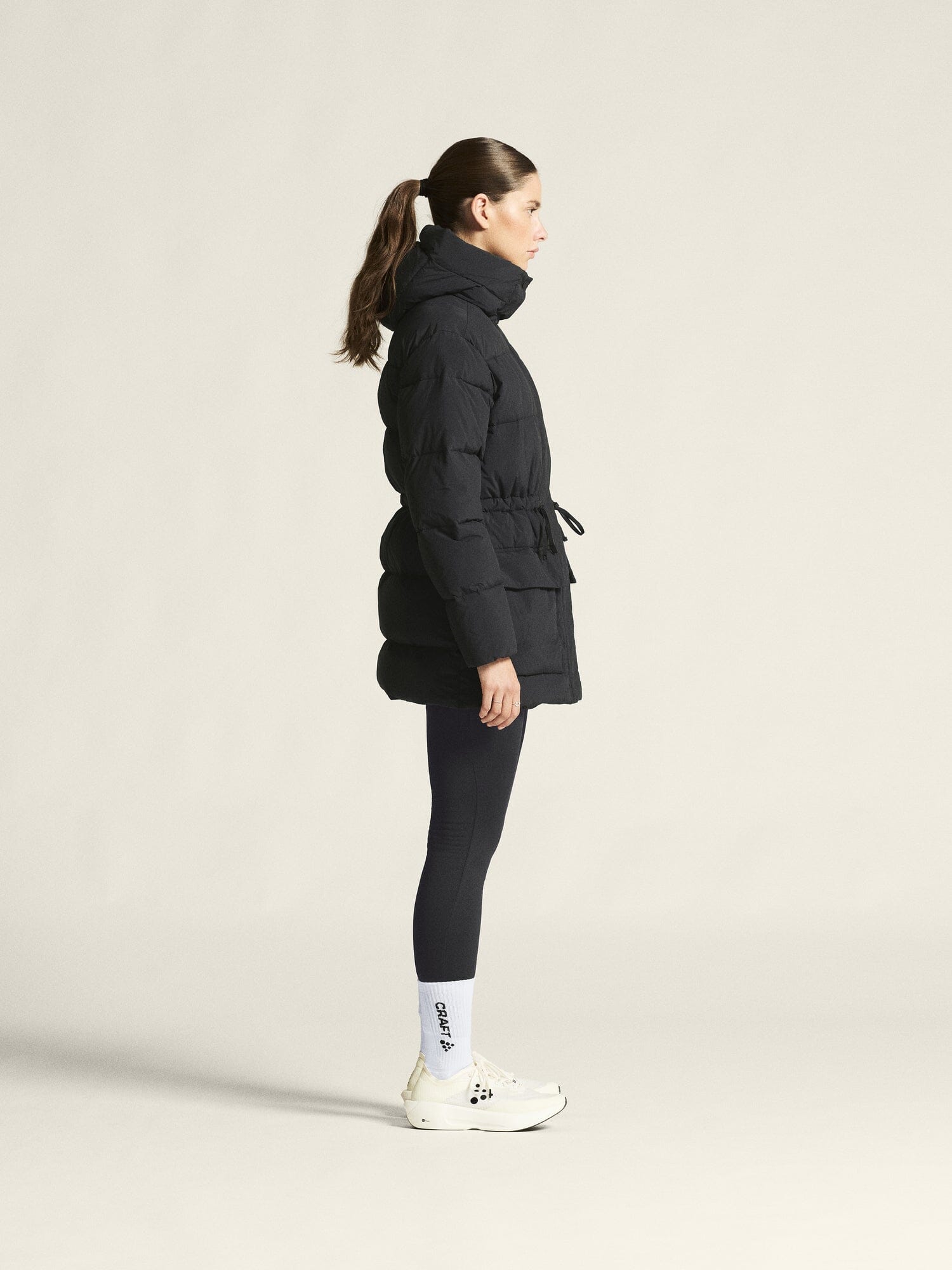 Women's Urban Down Puffer Jacket - Black Craft Sportswear NA