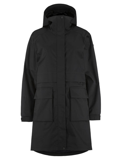Women's Urban Parka - Black Women's Jackets and Vests Craft Sportswear NA
