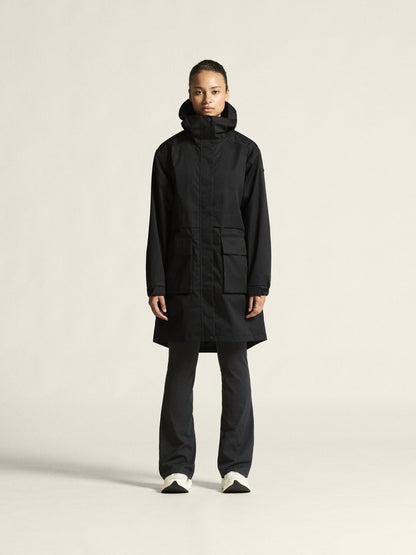 Women's Urban Parka - Black Women's Jackets and Vests Craft Sportswear NA