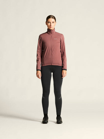 Women's Core Bike SubZ Insulate Jacket - ROSE BROWN Craft Sportswear NA