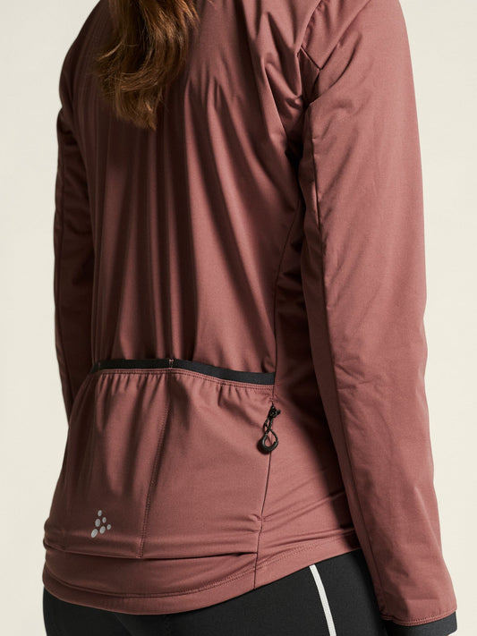 Women's Core Bike SubZ Insulate Jacket - ROSE BROWN Craft Sportswear NA