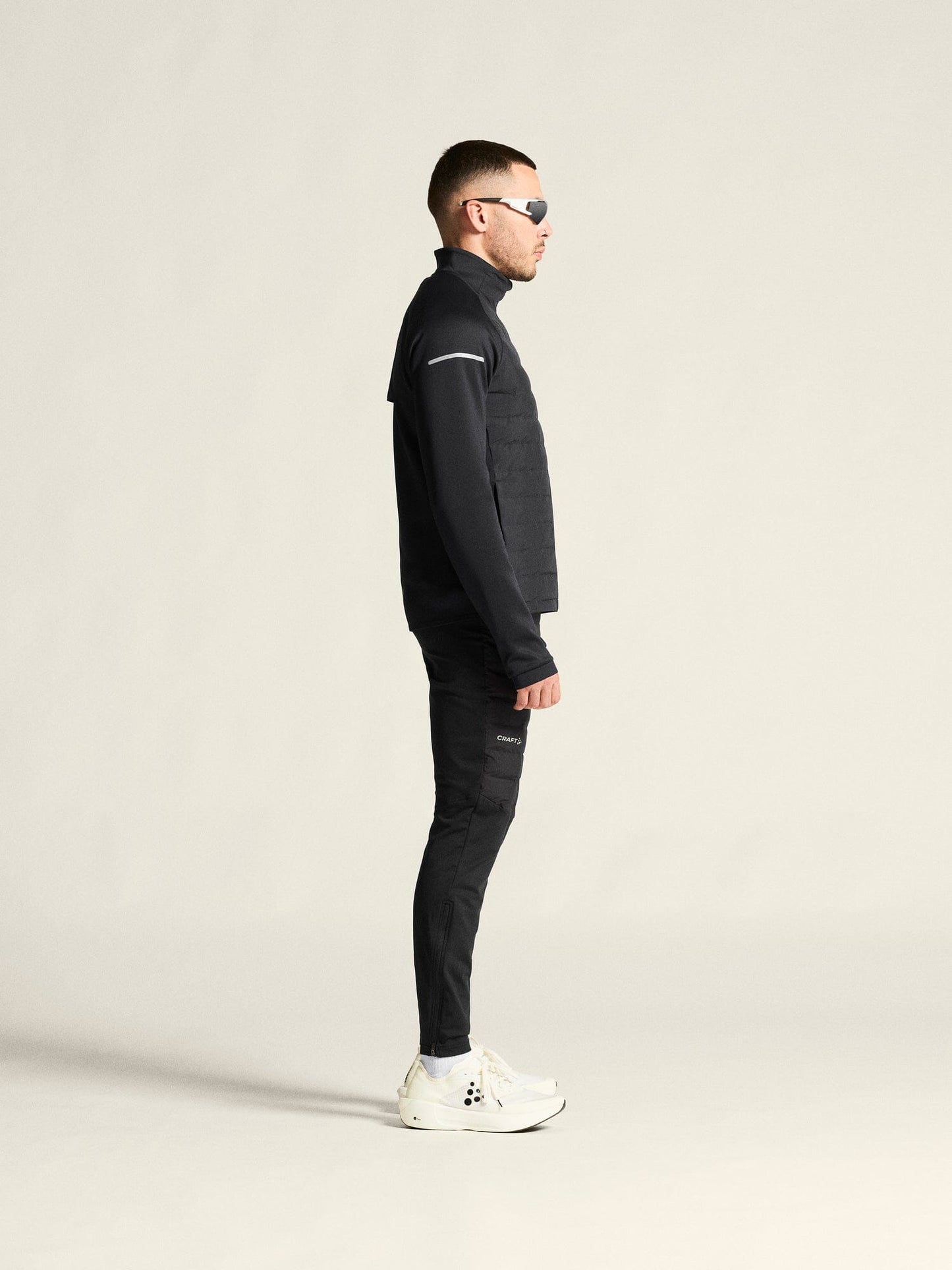 Men's SubZ Running Jacket 4 - Black Craft Sportswear NA