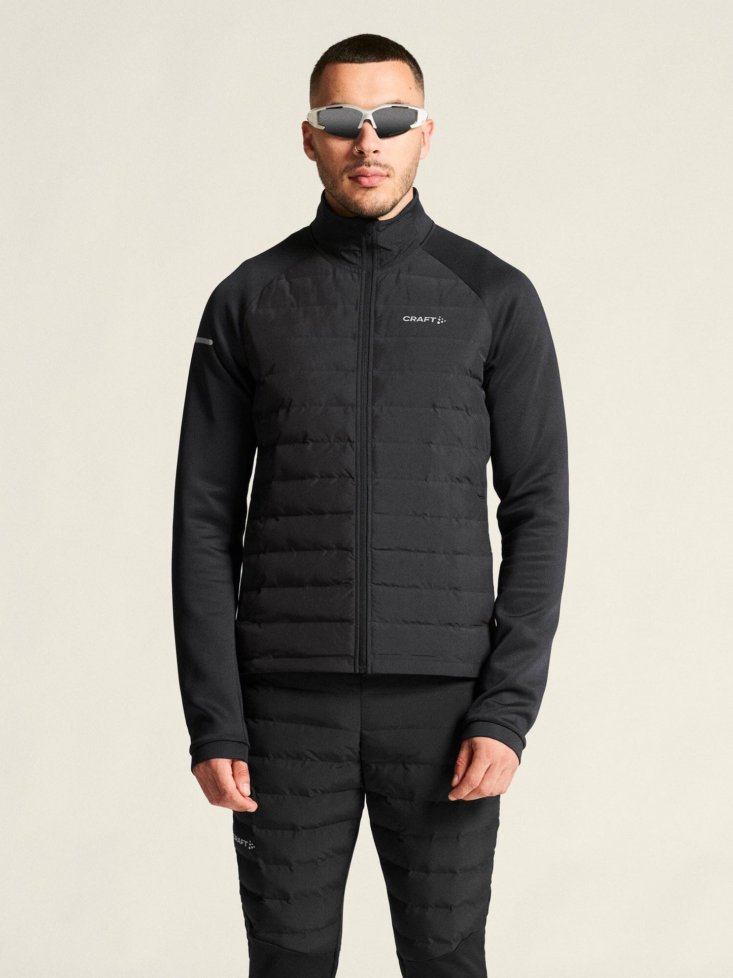 Men's SubZ Running Jacket 4 - Black Craft Sportswear NA