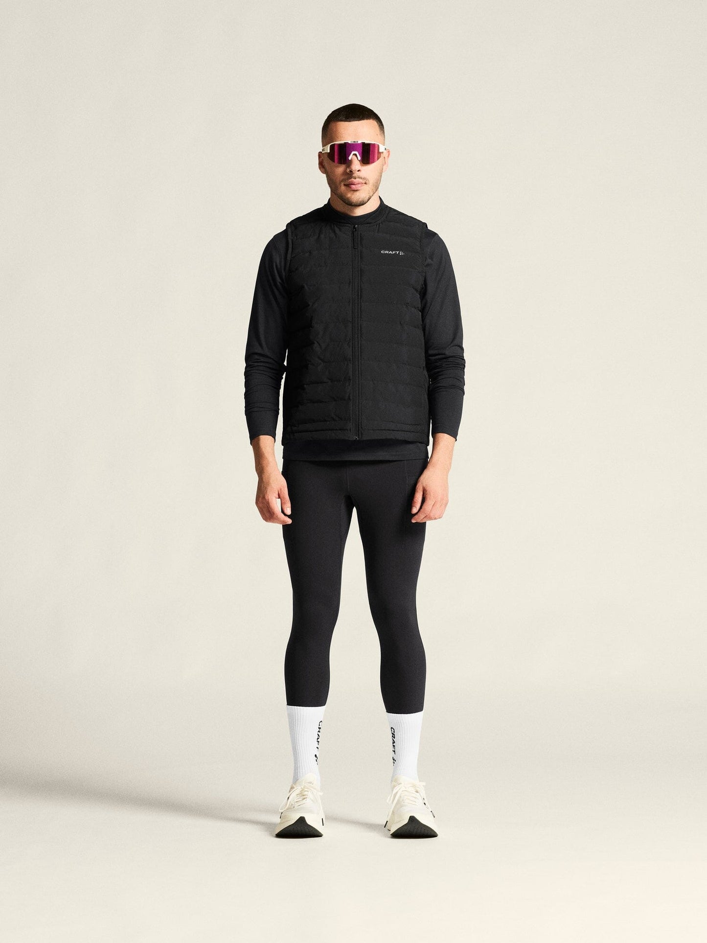 Men's SubZ Running Vest 4 - Black Craft Sportswear NA