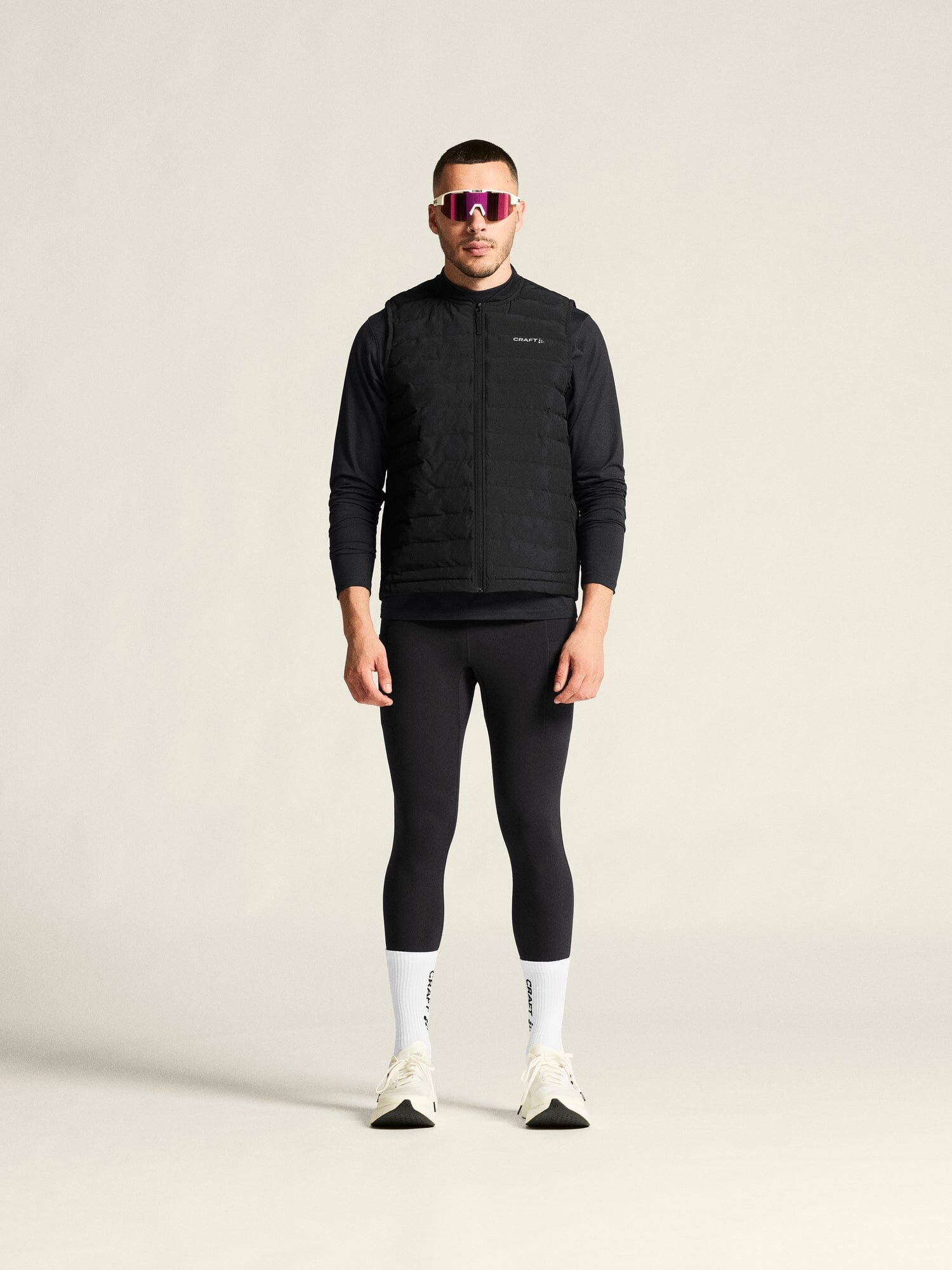 Men's SubZ Running Vest 4 - Black Craft Sportswear NA