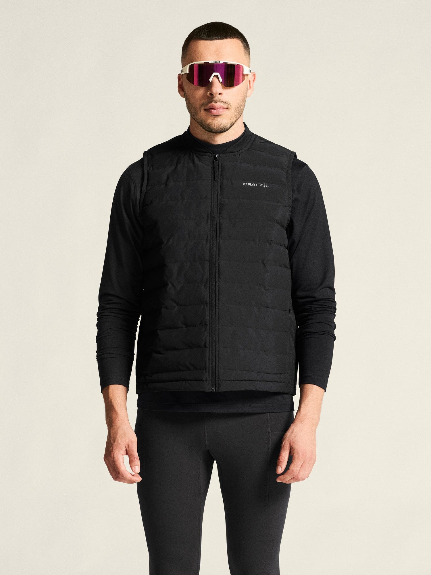 Men's SubZ Running Vest 4 - Black Craft Sportswear NA