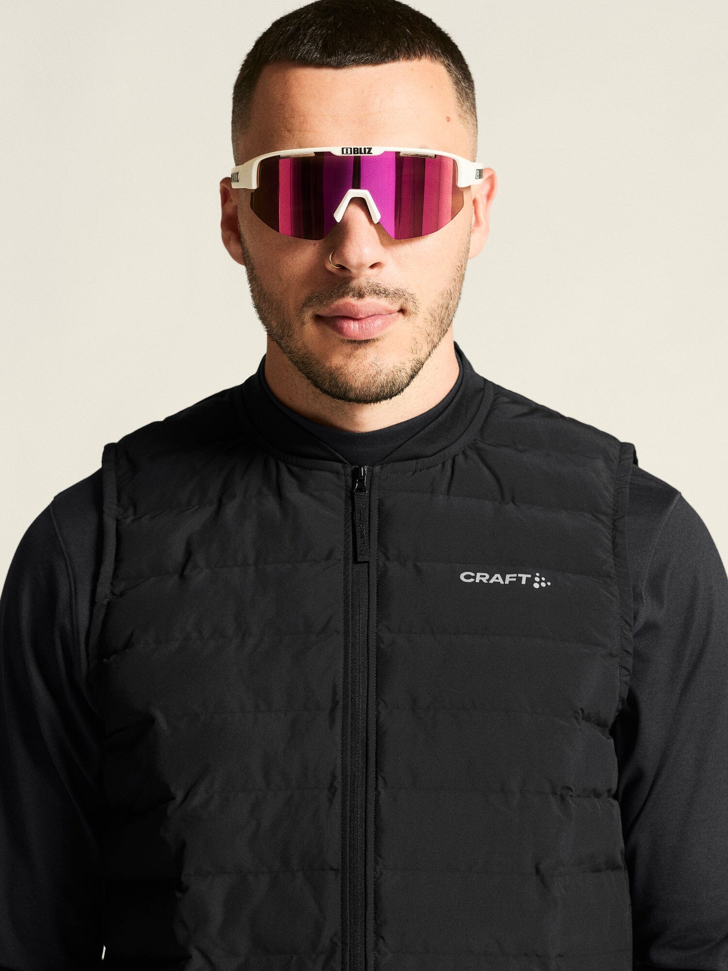 Men's SubZ Running Vest 4 - Black Craft Sportswear NA