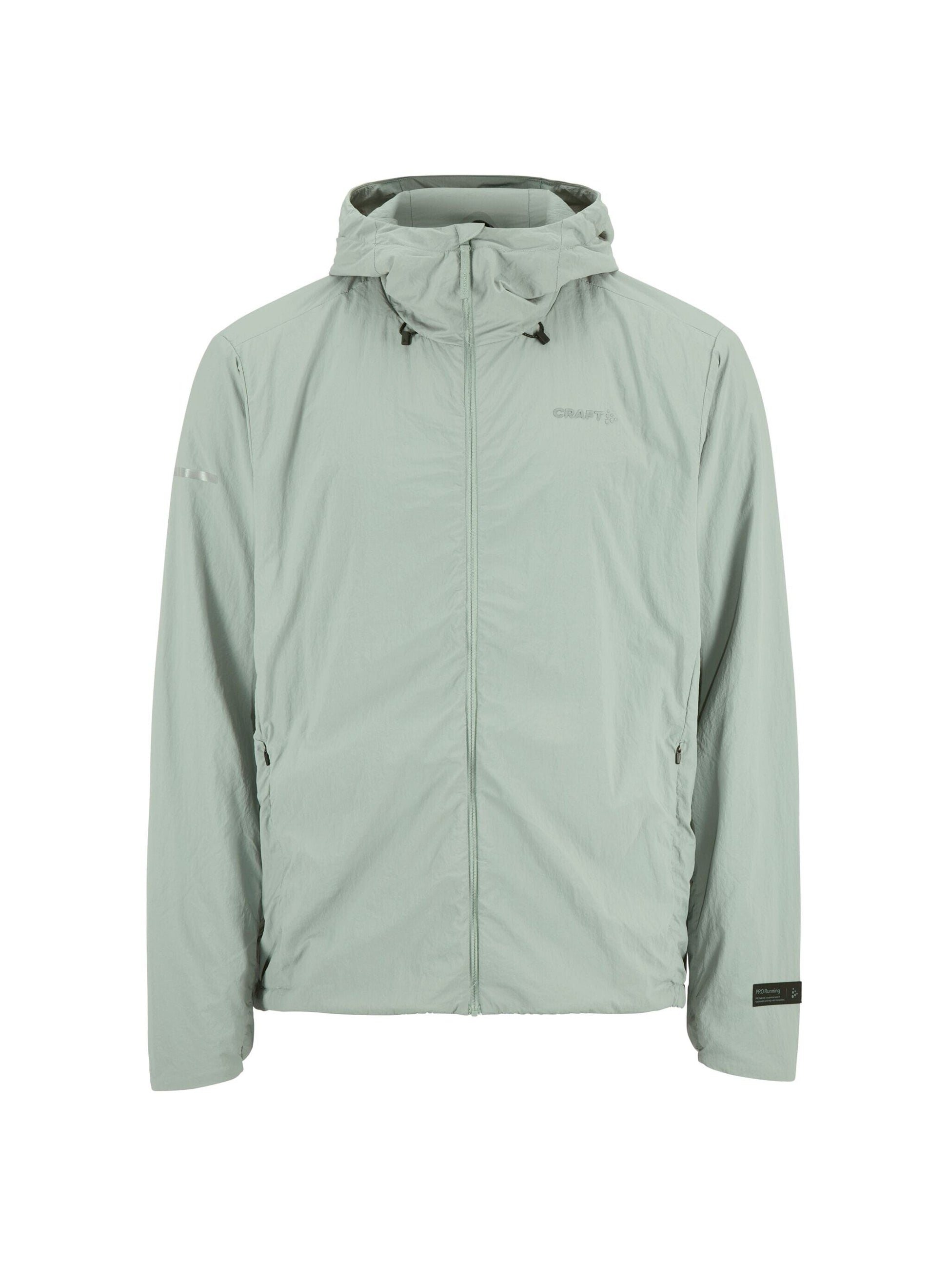 Men's SubZ Light Running Jacket - Pale Leaf Craft Sportswear NA